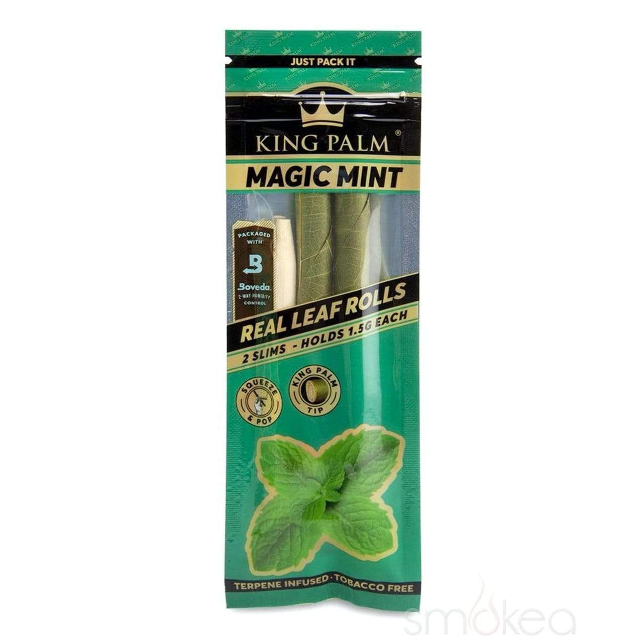 King Palm Magic Mint Leaf Roll (1g 2 pack) Sacramento Cannabis