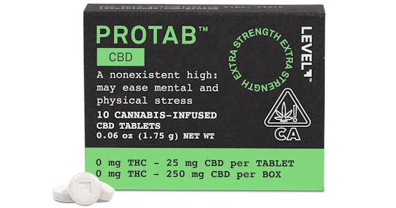 LEVEL - LEVEL - CBD Protabs - 250mg