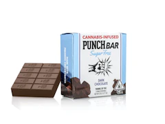 Punch Edibles - 100mg Solventless Bar - Sugar Free Dark Chocolate