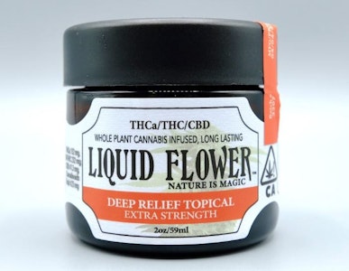 Liquid Flower - Deep Relief Topical 2oz - Liquid Flower 