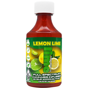 Lemon Lime 1000mg Syrup - Lime