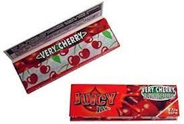 Very Cherry - Juicy Jay's - Flavor 1 1/4 Size Flavored Rolling Paper 32 Leaves