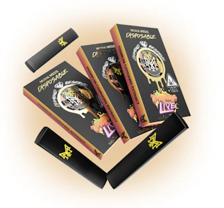 Muha Meds - MuhaMeds - Papaya Live Diamond Reserve - 1g Disposable Cart