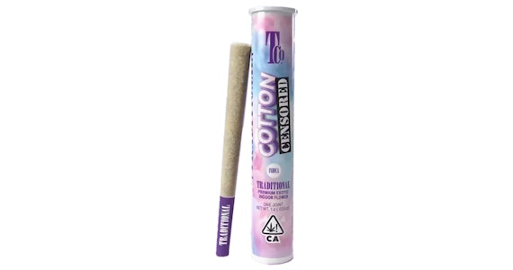 TRADITIONAL - Traditional - Cotton Censored Pre-Roll - 1g