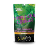CultivArt | 10pk Gummies | Tropicanna Cookies Mango | 100mg