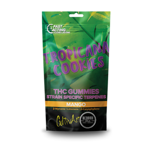 CULTIVART - CultivArt | 10pk Gummies | Tropicanna Cookies Mango | 100mg