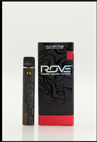 Rove | Ready-To-Use Live Resin Diamond Vaporizer | Cherry Gelato