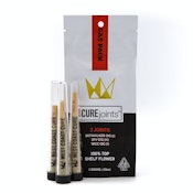 WEST COAST CURE: Gas Pack 1g Cured Pre-Rolls 3pk/3g (H)