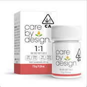 780mg CBD 1:1 Soft Gels (26mg - 30 capsules) - Care By Design