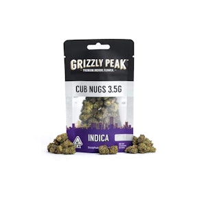 Grizzly Peak Farms - Indica - Cub Nugs 3.5g