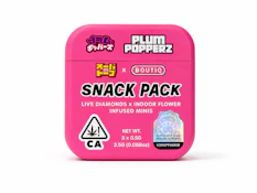 Plum Popperz - Super Dope x Boutiq Snack Pack Pre Rolls 5 J's x 0.5g ea