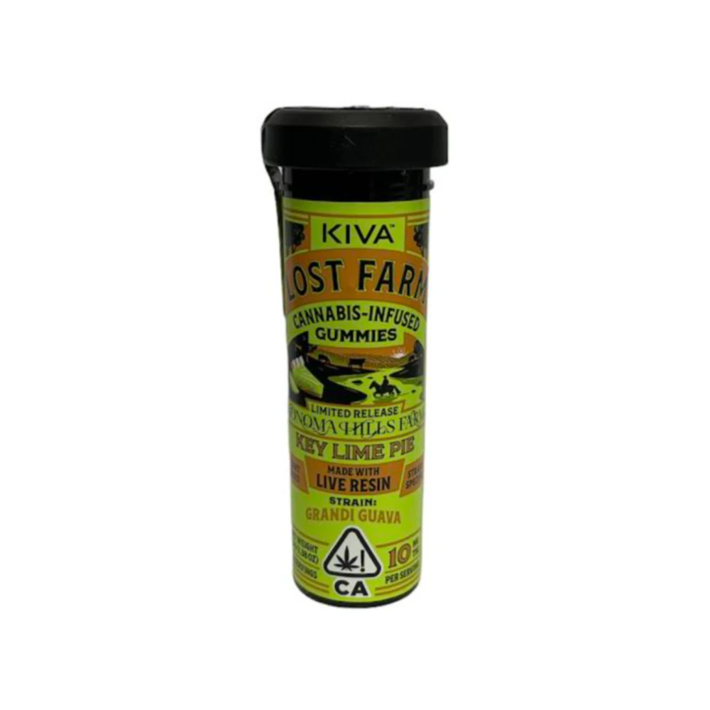 Kiva Confections - LOST FARM - KEY PIE PIE GUMMIES 100MG - KIVA CONFECTIONS Main Image