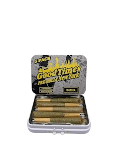 GOOD TIMES - Good Times - Pineapple Upside Down Cake- .5G - 5pk Infused Joints