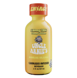 100mg THC Sunrise Orange with Caffeine 2oz Shot - Uncle Arnie's