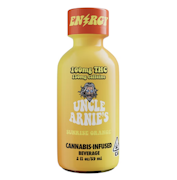 100mg THC Sunrise Orange with Caffeine 2oz Shot - Uncle Arnie's