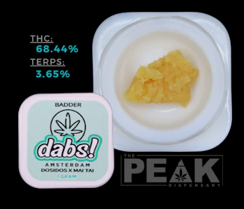 Amsterdam Extracts - AMSTERDAM EXTRACTS | 1G DOSIDOS X MAI TAI BADDER