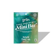 Mini Bars (by Grön) | Chocolate | Dark Chocolate | 100mg