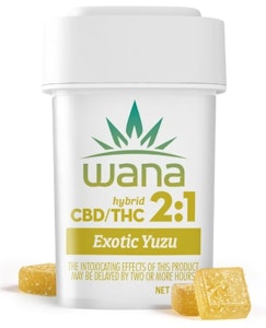 WANA - Wana Classics | Exotic Yuzu 2:1 | 10pk/100mg Soft Chews