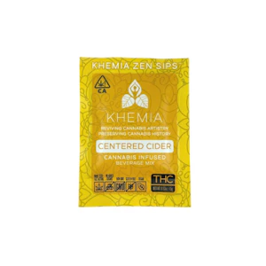 Khemia Manufacturing - Centered Cider | Zen Sips 9.54mg THC | Khemia