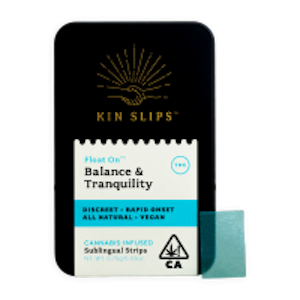 Kin Slips -  Balance & Tranquility Float On 100mg Slips - Kin Slips