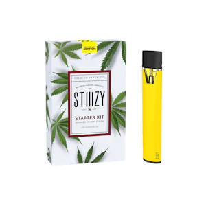 STIIIZY - Neon Yellow Starter Kit Battery - STIIIZY