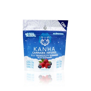 KANHA - KANHA - Edible - Tranquility - CBN:CBD:THC 1:1:1 - Gummies - 50MG