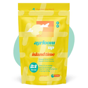 AYRLOOM - Ayrloom - Island Time UP - 2:1 THC:CBD - Hybrid - 100MG - Gummies