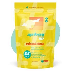 Ayrloom - Ayrloom - Pineapple Mango "Island Time" UP 2:1 - 100mg - Edible