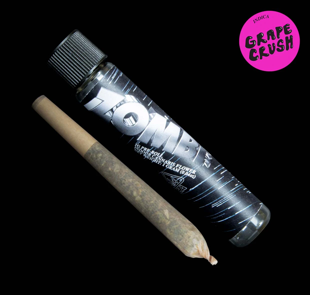 ZOMBI - Zombi Grape Crush Preroll 1g Main Image