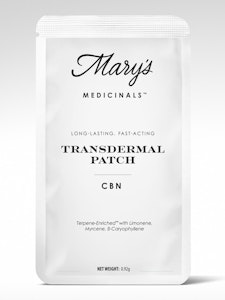 MARY'S MEDICINALS - Sleep CBN 20mg Transdermal Patch - Mary's Medicinals