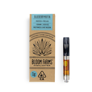 BLOOM FARMS - Bedhead OG 5:1 CBN 1g Cart - Bloom Farms 
