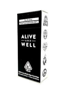 ALIVE & WELL - ALIVE AND WELL: DO SI DOS 1G LIVE RESIN CART