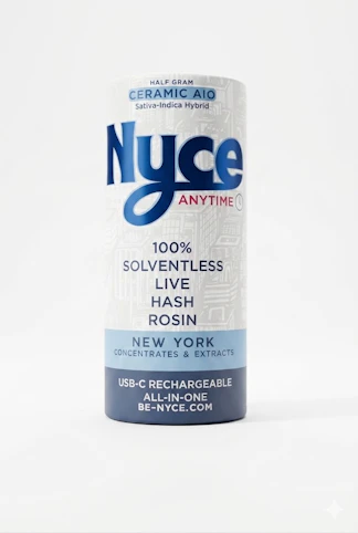 NYCE - Pink Runtz -Hybrid- 78.91% THC | .50 g  Live Rosin AIO (Vape) | Nyce   - YYY 4 