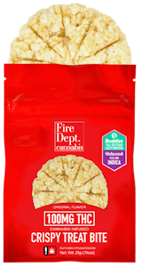 FIRE DEPT. CANNABIS - Original Crispy Treat, Rosin Infused, Indica