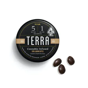 Kiva - Kiva Terra Bites Dark Chocolate Almond 1:1 $26