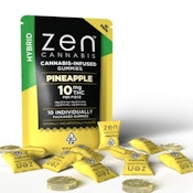 ZEN - Pineapple Hybrid 100mg Gummies