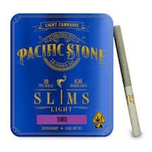 PACIFIC STONE - [Pacific Stone] Preroll 20 Pack Slims Light - 7g - Wedding Cake (I)