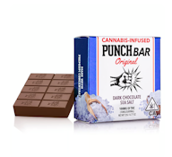 Punch Bar Dark Chocolate Sea Salt 100mg