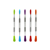 5" Silicone Cover Tip Stainless Steel Dabber