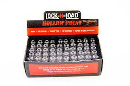 lock n load - Glass Tips - Hollow Point - .9mm - Lock n Load