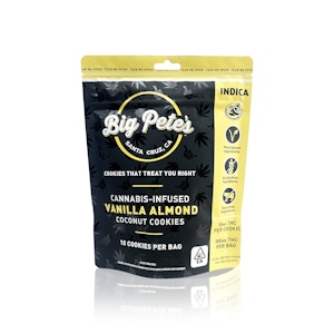 BIG PETES - BIG PETE'S - Edible - Vanilla Almond Coco - Indica - 10-Pack - 100MG