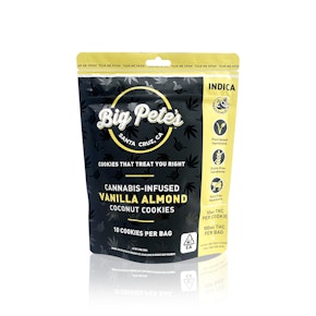 BIG PETE'S - Edible - Vanilla Almond Coco - Indica - 10-Pack - 100MG