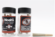 Noah's Premium BOGO Infused 5pk Prerolls 5g Platinum Pie