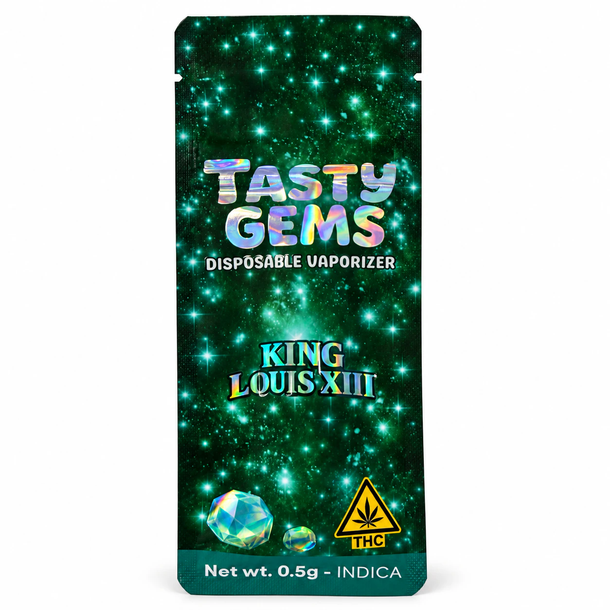 Tasty Gems - Tasty Gems- King Louis xiiI Vape- .5g (Indica) Main Image