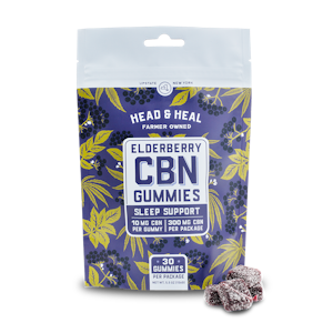 HEAD & HEAL - Head & Heal - Elderberry Sleep Gummies - 10 mg CBN - 30pk Edibles