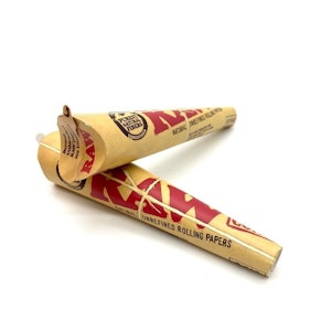 Raw - Raw King Size Cones Slow Burning 3pk