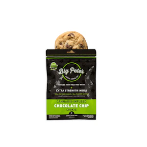 BIG PETE'S TREATS - Chocolate Chip INDICA | 100mg Extra Strength Cookie (I)