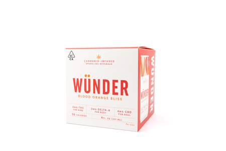 Wunder - Blood Orange Bliss - 4pk - Wunder