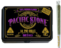 Pacific Stone Preroll 0.5g Indica GMO S1 14-Pack 7.0g