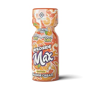 Green Revolution - Wildside Max | Orange Cream | Nano Shot | 2oz | DOH | 100mg THC : 100mg CBC
